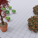Pure Garden Polypropylene Deck Tiles, Covers 5.5sqft - Image 3