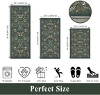 3 Piece Kitchen Rug Set, Washable Non-Slip Kitchen Mats - Image 2
