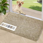 REFETONE Indoor Door Mat 24" x 36", Dirt Trapper Doormat by Refetone