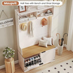 Maupvit 5-in-1 Entryway Hall Tree - Image 3