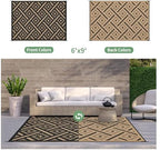 GENIMO Outdoor Rug, Waterproof Plastic Rugs - Image 3