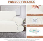 Easy-Going 100% Waterproof Loveseat Couch Cover Stretch Jacquard Sofa Cover - Image 4