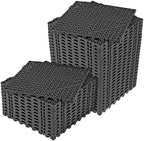 ToLanbbt Modular Interlocking Cushion 36P 11.8" x 11.8" Interlocking Rubber by ToLanbbt