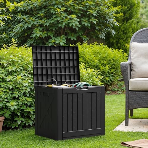 Flamaker Resin Deck Box 40 Gallon Waterproof Outdoor Storage Box - Image 3