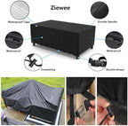 Patio Furniture Covers Outdoor Table Cover Waterproof Rectangular Patio Dining - Image 3