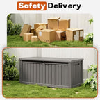 Outdoor Storage Box, Resin Deck Boxes Indoor and outdoor, Waterproof Storage - Image 6