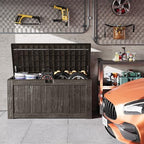 Greesum Outdoor Storage Box 120 Gallon Storage Bin - Image 6