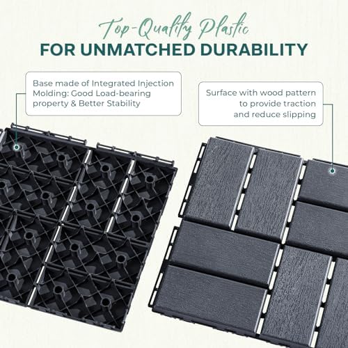 IDZO Plastic Interlocking Deck Tiles - Image 2