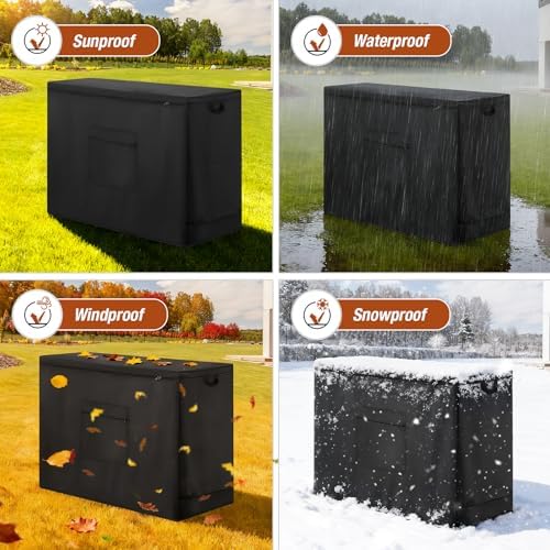10.0 Cu.Ft Chest Freezer Cover for Outside - Image 6
