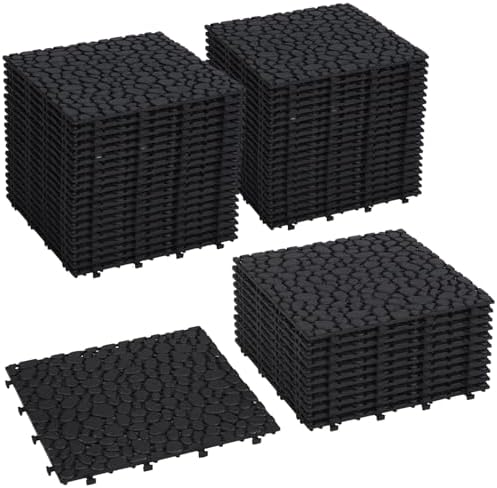 60 Pcs Interlocking Deck Tiles by Zjjseloru