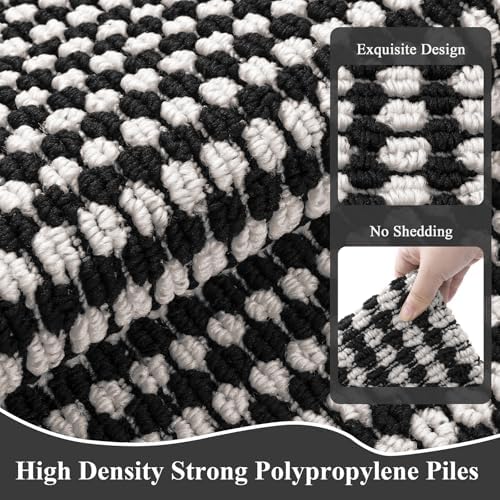 Ileading Runner Rug for Hallways 2.6'x12' Heavy-Duty Durable Entryway Floor Mat - Image 3