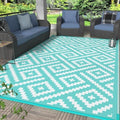 GENIMO Outdoor Rug, Waterproof Plastic Rugs by GENIMO