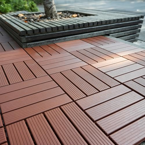 Plastic Interlocking Deck Tiles - Image 2