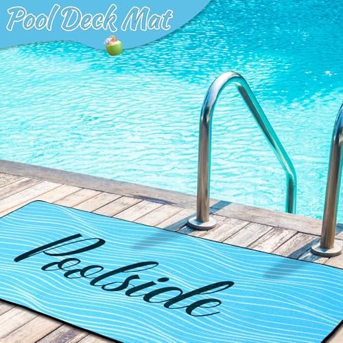 Tinideya Pool Deck Mats Non Slip Rubber - Image 6