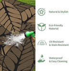 GENIMO Outdoor Rug, Waterproof Plastic Rugs - Image 6