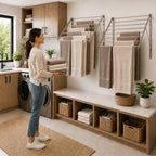 Smartsome Wall Mounted Clothes Drying Rack - Image 3