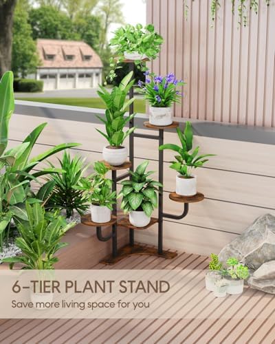 Homsorout Corner Plant Stand Indoor - Image 6