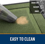 OLANLY Front Door Mat Outside 59x23, All-Season Heavy-Duty Rubber Doormat - Image 5