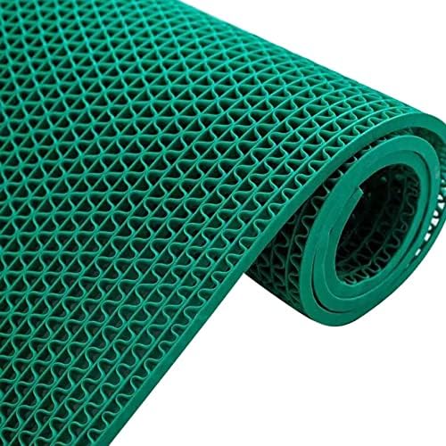 Drainage Non Slip Floor Mats Wet Area Commercial Mesh Rubber Flooring Mat by WLWLEOFLOORMAT