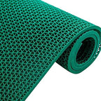 Drainage Non Slip Floor Mats Wet Area Commercial Mesh Rubber Flooring Mat by WLWLEOFLOORMAT