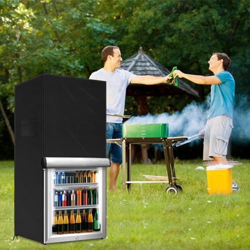 Outdoor Refrigerator Cover for 5-7.5 Cubic - Image 6