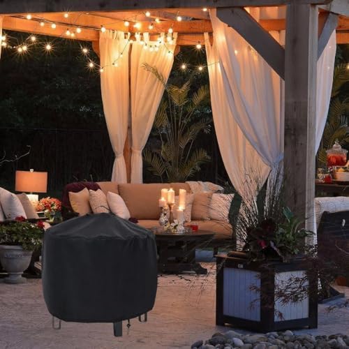 Waterproof Fire Pit Cover, 20.5" D x 17.5" H - Image 7
