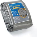 GUARD SHIELD Heavy Duty Tarp 12x16 Feet Silver/Black Multi Purpose Thick by GUARDSHIELD