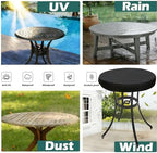 SUNICO Outdoor Table Covers Waterproof Round 36" Dia - Image 6