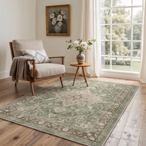 GENIMO 5X8 Outdoor Rug, Washable - Image 7