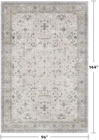 Boho Large Living Room Rug 8x12 - Image 2