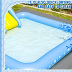 Reallnaive 3ft x 5ft Pool Mat Non Slip Drainage Mats Swimming Pool Floor Deck - Image 5