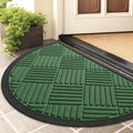 Smiry Half Circle Front Door Mat Outside Entrance by Smiry