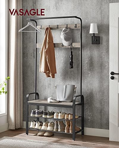 VASAGLE Coat Rack, Hall Tree - Image 2