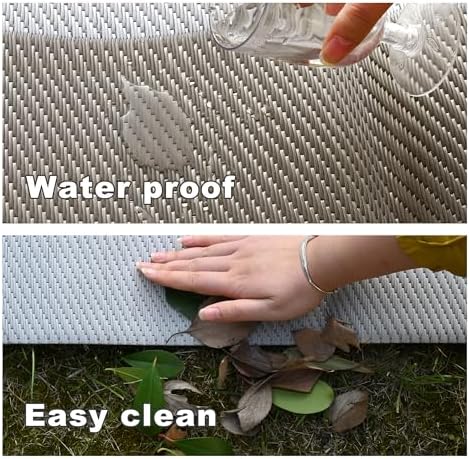RURALITY Outdoor Rug 9x12 Feet Waterproof - Image 4