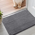 Smiry Dog Door Mat for Muddy Paws 24x16, Absorbent Low-Profile Doormats by Smiry