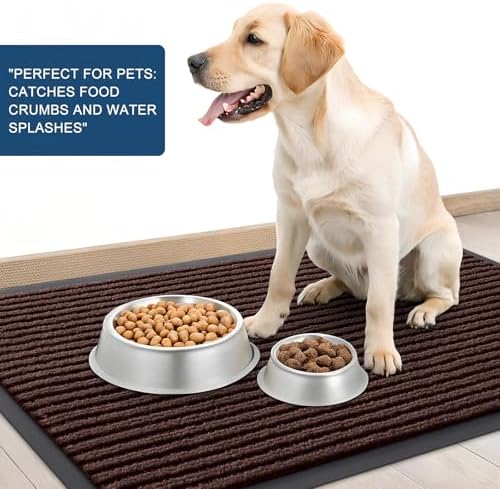 OLANLY 2-Pack Front Door Mats 59x34, Waterproof Heavy-Duty Doormats - Image 6