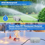 Hrensaw Small Weatherproof Electrical Connection Box, Outdoor Electrical Box - Image 4