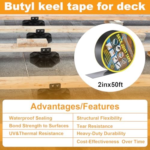 Timtin 30 Pack Adjustable Deck Support Pedestals, 1-3/16 to 2-3/8 in - Image 5