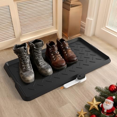 Heavy Duty Boot Trays Natural Rubber Shoe Mat Tray by Unknown
