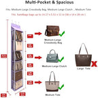 Lirex Over The Door Purse Organizer & Purse Shelf - Image 2