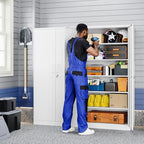 Yizosh Metal Garage Storage Cabinet - Image 2