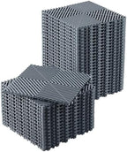 Interlocking Floor Tiles 50 Pack 12"X12" Waterproof Modular Cushion Mats by Unknown