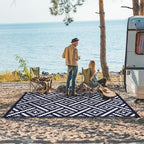 GENIMO Outdoor Rug, Waterproof Plastic Rugs - Image 2