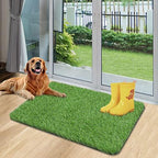 Artificial Grass Door Mat, Thick Turf Grass Dog Indoor/Outdoor Rug - Image 5