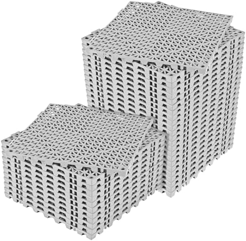 ToLanbbt Modular Interlocking Cushion 36P 11.8" x 11.8" Interlocking Rubber by ToLanbbt