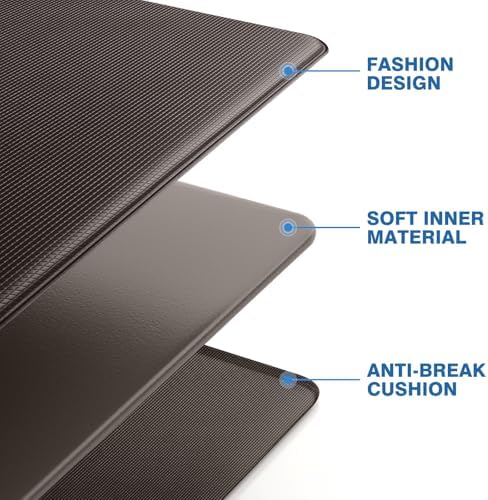 StepRite Kitchen Mats for Floor, 2-Piece Anti-Fatigue Rugs - Image 5