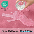 HUXMEYSON Bathroom Rugs Sets 3 Piece, Non-Slip & Quick Dry Bath Mat Set - Image 4