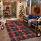 GENIMO Outdoor Rug, Waterproof Plastic Rugs - Image 6