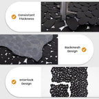 Black Pebble Tile for Shower Floor - Image 3