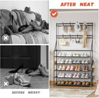 OYREL Shoe Rack, 5 Tier Shoes Storage Organizer - Image 6